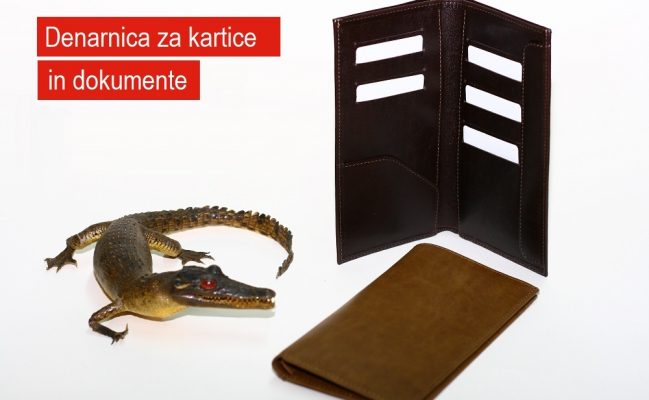 Denarnica za kartice in dokumente